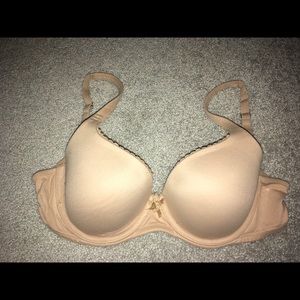 Beige 34D bra